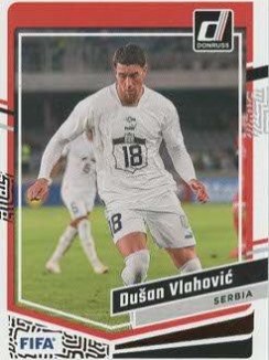 Dusan Vlahovic 2023 Panini Donruss