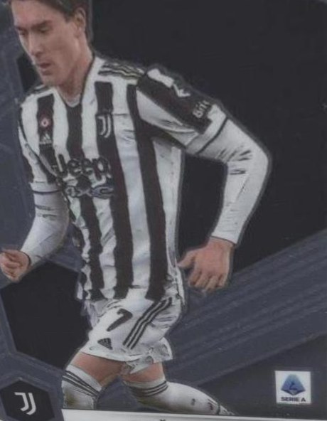 Dusan Vlahovic 2021 Panini Mosaic Serie A