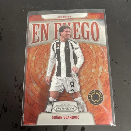 Dusan Vlahovic 2025 Panini Prizm FIFA Club World Cup