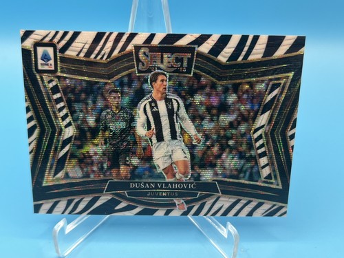 Dusan Vlahovic 2024 Panini Select Serie A Zebra