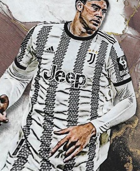 Dusan Vlahovic 2022 Topps Inception UEFA Club Competitions