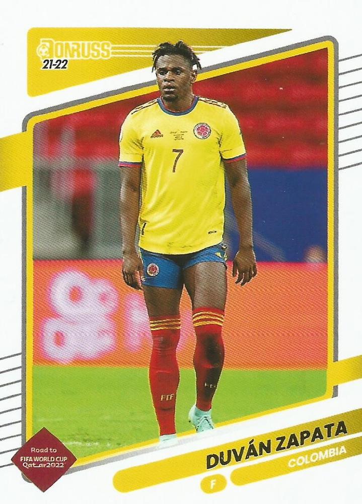 Duvan Zapata 2021 Panini Donruss Soccer 1
