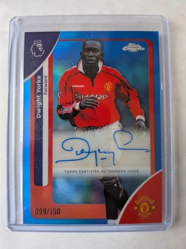 Dwight Yorke 2026 Topps Chrome /150