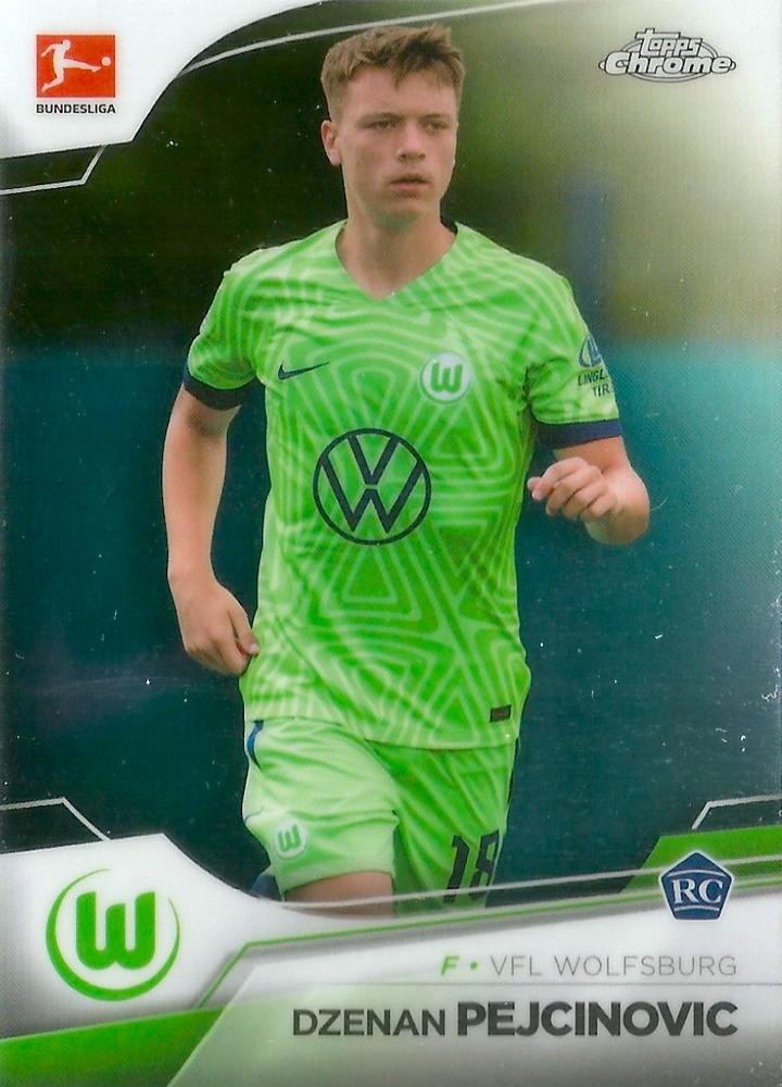 Dzenan Pejcinovic 2022 Topps Chrome Bundesliga 100