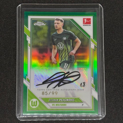 Dzenan Pejcinovic 2025 Topps Chrome Bundesliga Green /99
