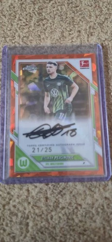 Dzenan Pejcinovic 2025 Topps Chrome Sapphire /25