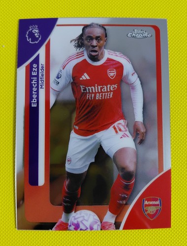 Eberechi Eze 2026 Topps Chrome