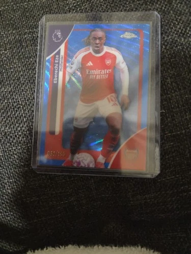 Eberechi Eze 2026 Topps Chrome Blue