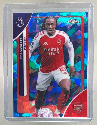 Eberechi Eze 2026 Topps Chrome Sapphire