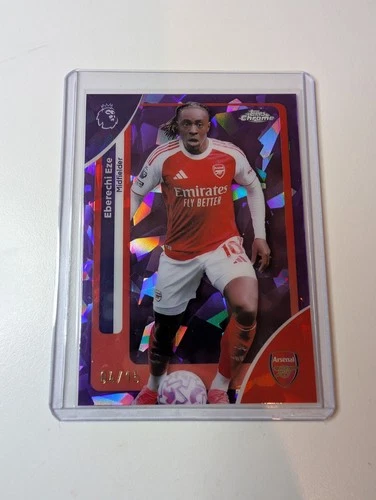 Eberechi Eze 2025 Topps Sapphire Purple /15