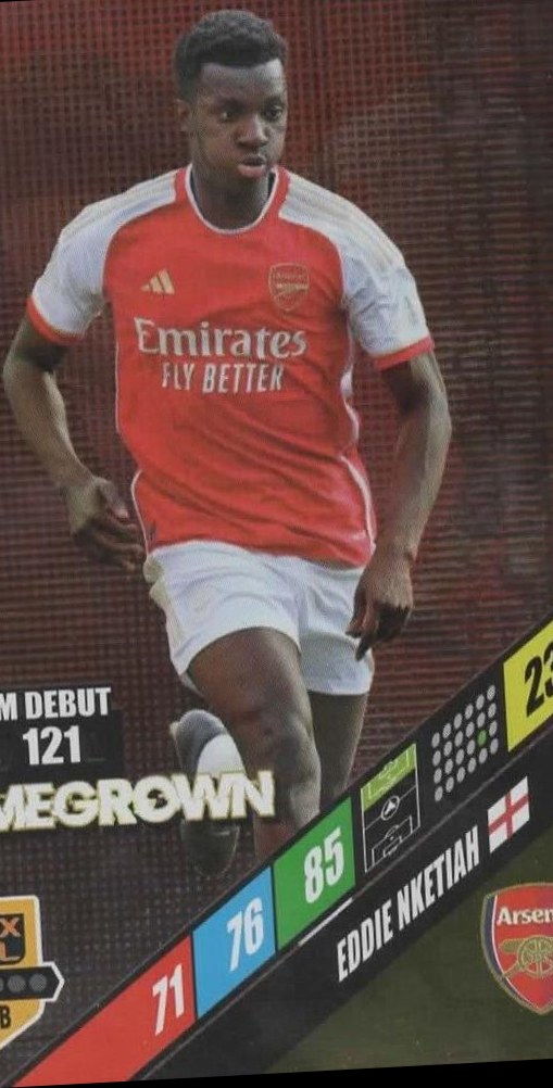 Eddie Nketiah 2024 Panini Adrenalyn XL FIFA 365