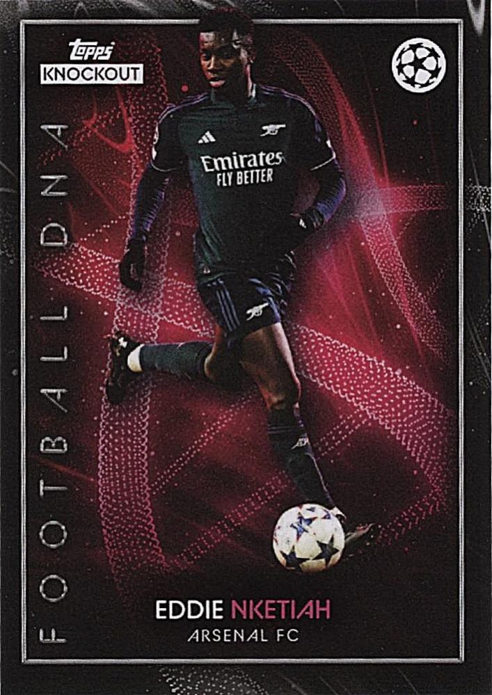 Eddie Nketiah 2023 Topps Knockout UEFA Champions League