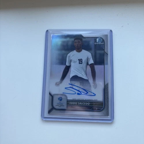 Eddie Salcedo 2023 Topps Bowman Chrome UEFA U21 EURO #CA-ES