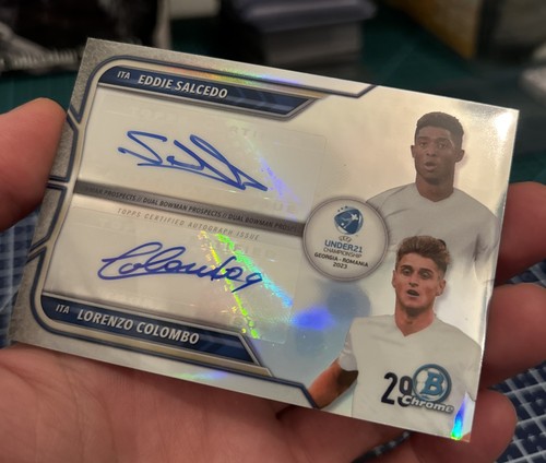 Eddie Salcedo / Lorenzo Colombo 2022 Topps Bowman Chrome /25