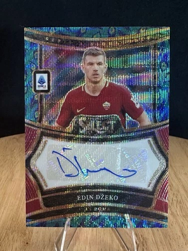 Eden Dzeko 2024 Panini Select Peacock Prizm