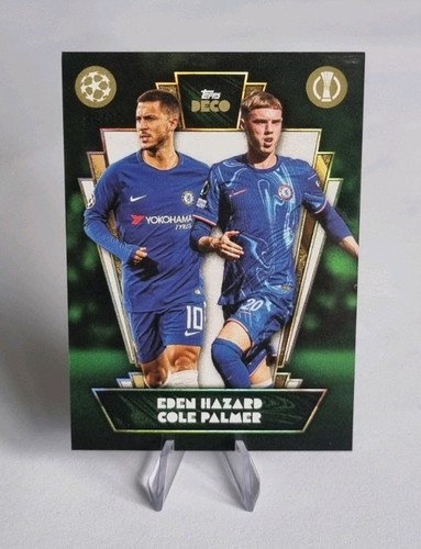 Eden Hazard & Cole Palmer 2024 Topps Déco UCC /99