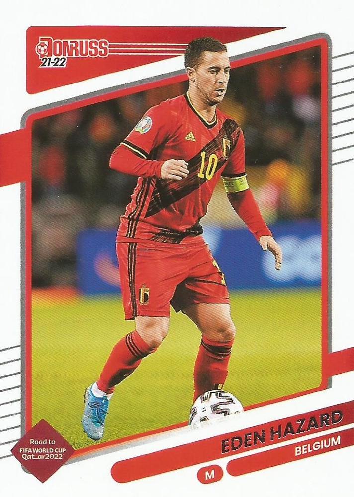 Eden Hazard 2021 Panini Donruss Soccer 10