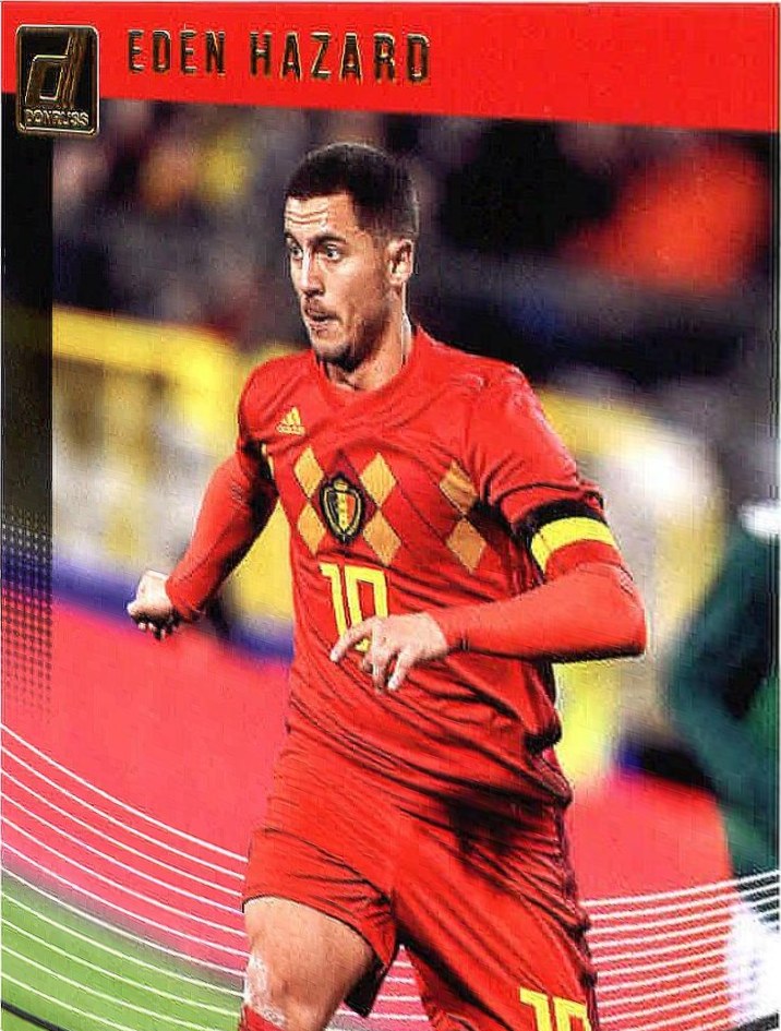 Eden Hazard 2018 Panini Donruss Soccer 2