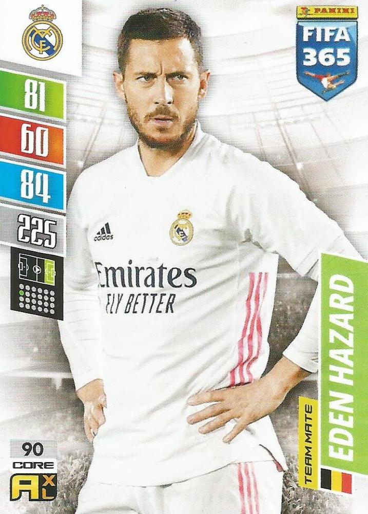 Eden Hazard 2022 Panini Adrenalyn XL FIFA 365