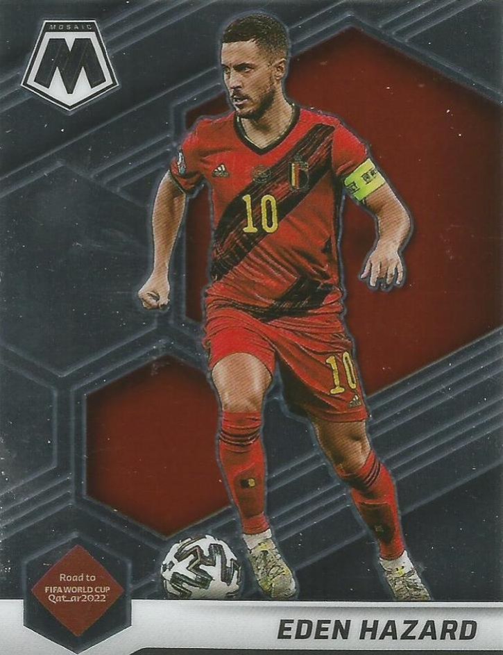Eden Hazard 2021 Panini Mosaic Road to FIFA World Cup