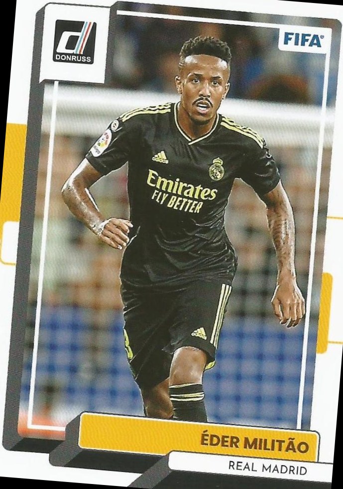 Eder Militao 2022 Panini Donruss Soccer 100