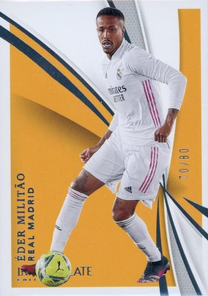 Eder Militao 2021 Panini Immaculate Collection