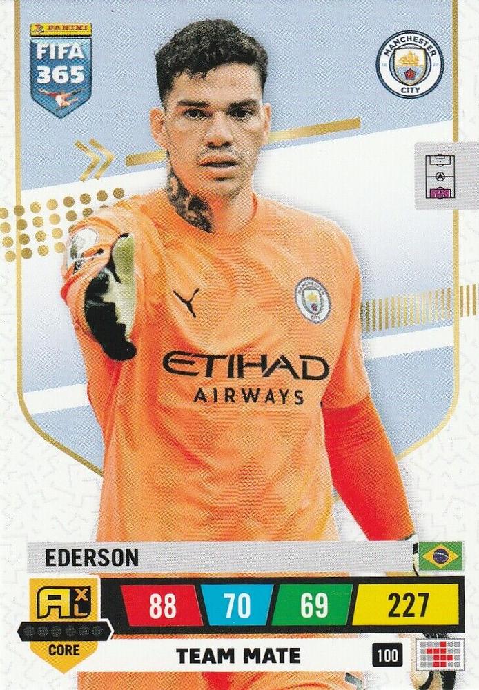 Ederson 2023 Panini Adrenalyn XL FIFA 365