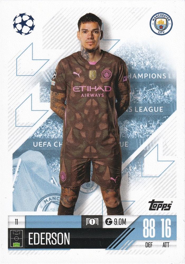 Ederson 2024 Topps Match Attax UEFA Club Competitions