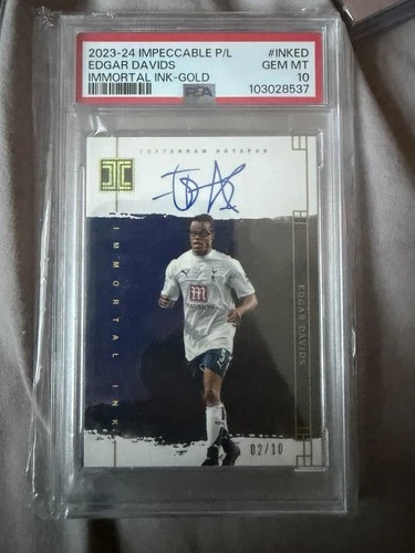 Edgar Davids 2023 Panini Impeccable /10