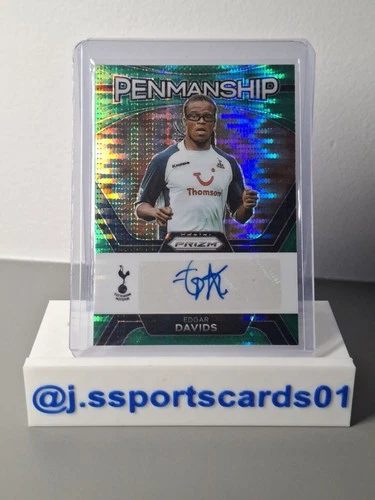 Edgar Davids 2023 Panini Prizm Green Pulsar