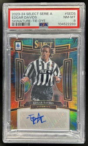 Edgar Davids 2023 Panini Select Tie Dye #S-ED