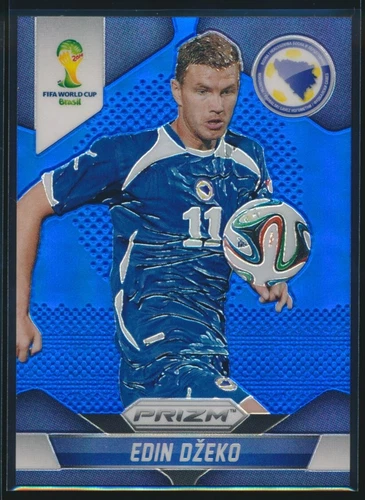 Edin Džeko 2014 Panini Prizm World Cup Blue Prizm /199
