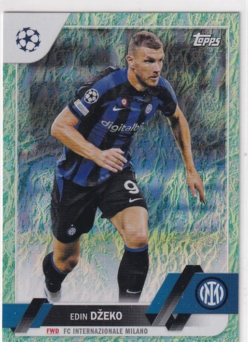 Edin Dzeko 2022 Topps Champions League Club Competition Jade