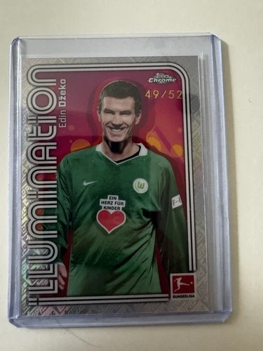 Edin Dzeko 2025 Topps Chrome 49/52
