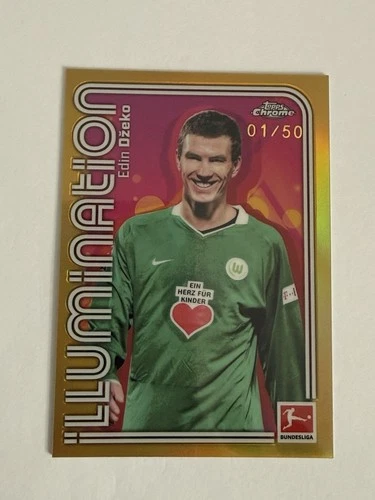 Edin Dzeko 2025 Topps Chrome /50