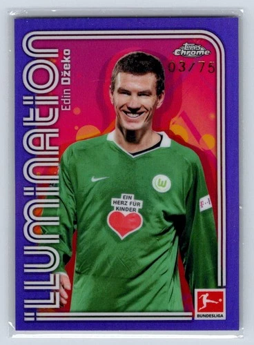 Edin Dzeko 2025 Topps Chrome Bundesliga /75
