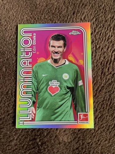 Edin Dzeko 2026 Topps Chrome Bundesliga Chrome /25