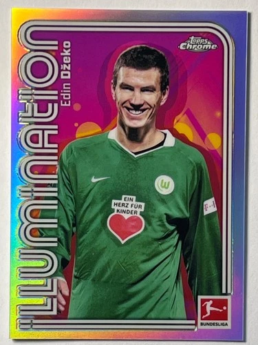 Edin Dzeko 2025 Topps Chrome Bundesliga Refractor
