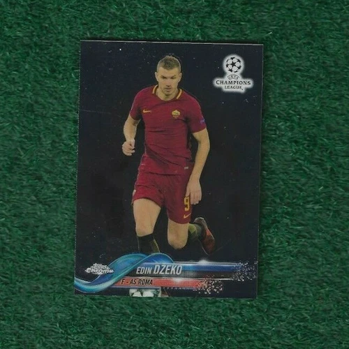 Edin Dzeko 2017 Topps Chrome UEFA Champions League