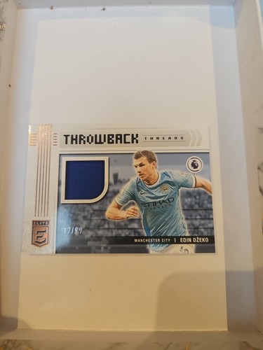 Edin Dzeko 2021 Panini Donruss Elite EPL /99