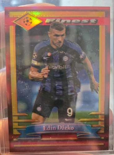 Edin Dzeko 2023 Topps Finest /5