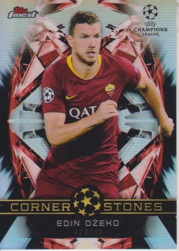 Edin Dzeko 2018 Topps Finest UEFA Champions League