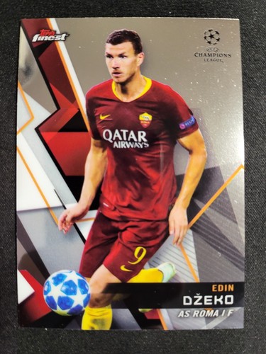 Edin Dzeko 2019 Topps Finest UEFA Champions League