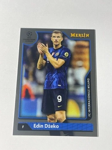 Edin Dzeko 2021 Topps Merlin Chrome
