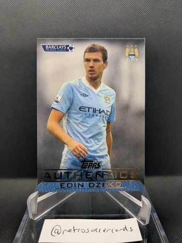 Edin Dzeko 2011 Topps Premier League Authentics