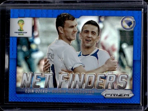 Edin Dzeko 2014 Panini Prizm FIFA World Cup Brasil Blue /199