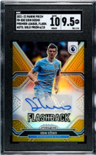 Edin Dzeko 2021 Panini Prizm Gold /10