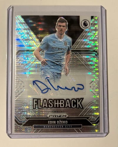Edin Dzeko 2021 Panini Prizm Pulsar