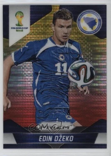 Edin Dzeko 2014 Panini Prizm World Cup Pulsar