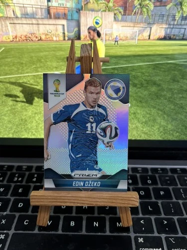 Edin Dzeko 2014 Panini Prizm World Cup Silver Prizm